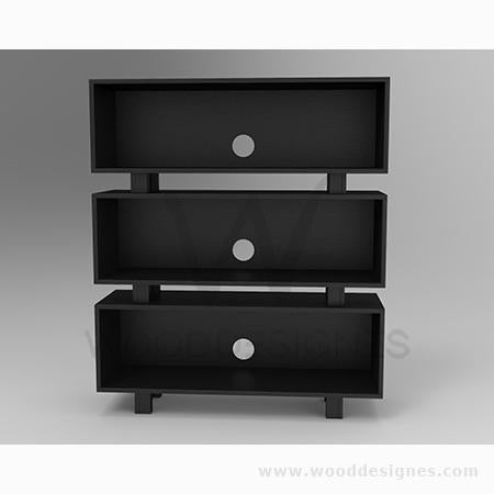 Chloé series Shelf (Black) 16423953006689 HomeOfficeGarden Home Office Garden | HOG-HomeOfficeGarden | HOG