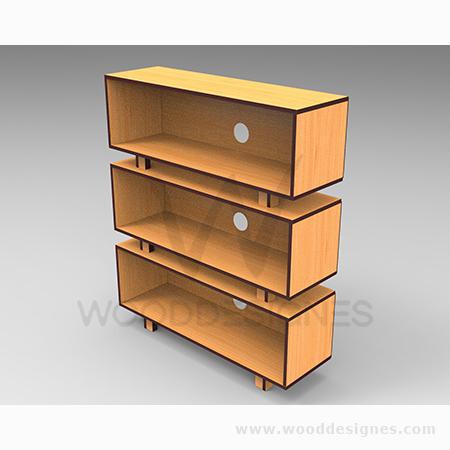 Chloé series Shelf (Golden-brown and DBT)  16424119533665  HomeOfficeGarden Home Office Garden | HOG-HomeOfficeGarden | HOG