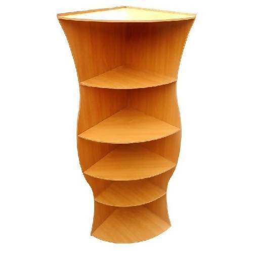 Contemporary Curvy Corner Shelf/bookcase. Home Office Garden | HOG-HomeOfficeGarden | online marketplace