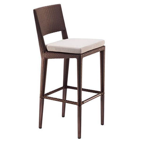 Pade ita gbangba faranda Fabric Bar otita