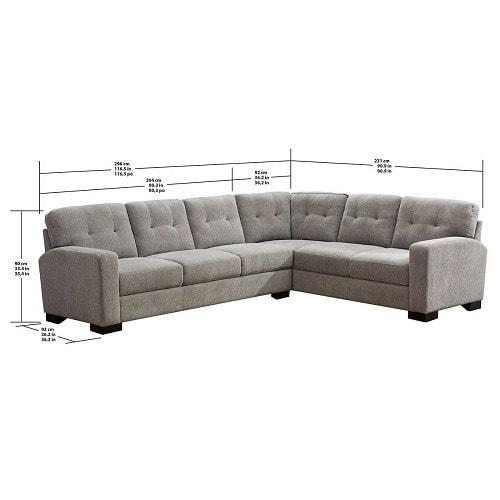 Costco Annadale Fabric Sectional