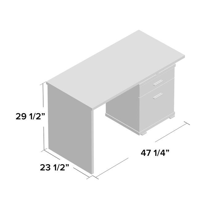 Credenza desk -Brown