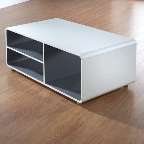 oko kofi Table, igi, funfun