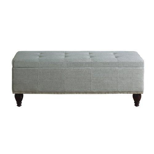 Darrah Upholstered Storage Bench Home Office Garden | HOG-HomeOfficeGarden | HOG-Home.Office.Garden