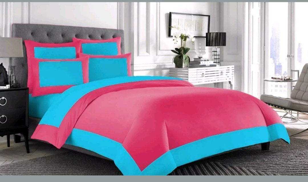 Duvet - Blue & Pink