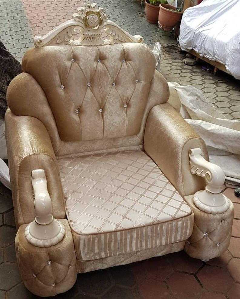 Dynasty Fabric Sofa Set of 7 - A103