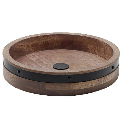 Mikasa Gingko Mikasa 2-tier Lazy Susan Wood Tray Home, Office, Garden online marketplace