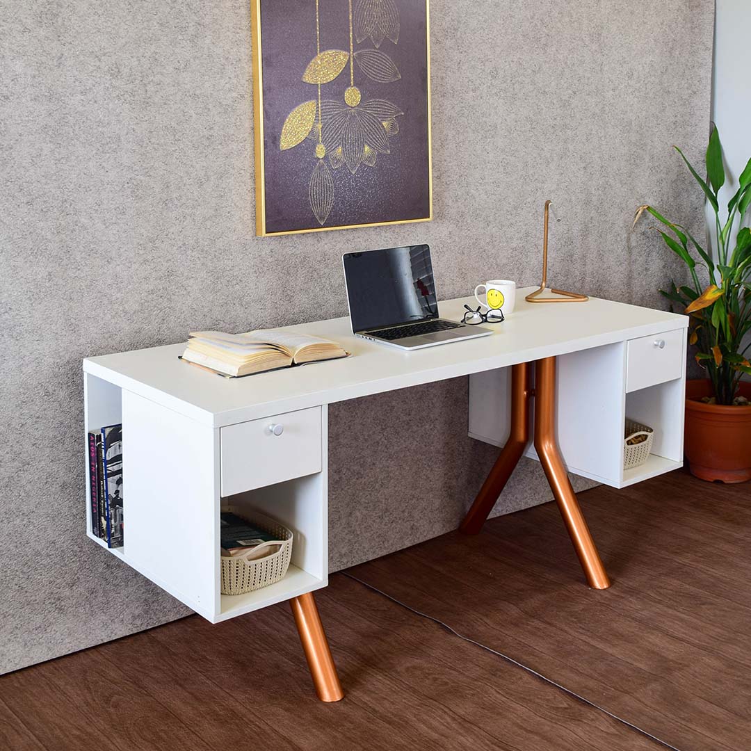 Eclectic Office Desk-1.6M Home Office Garden | HOG-HomeOfficeGarden | online marketplace
