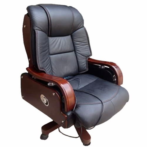 Electric Massage Recliner Leather Chair