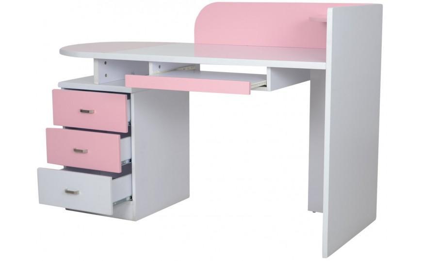 Elsie Pink Study Table For Girls Home Office Garden | HOG-HomeOfficeGarden | online marketplace
