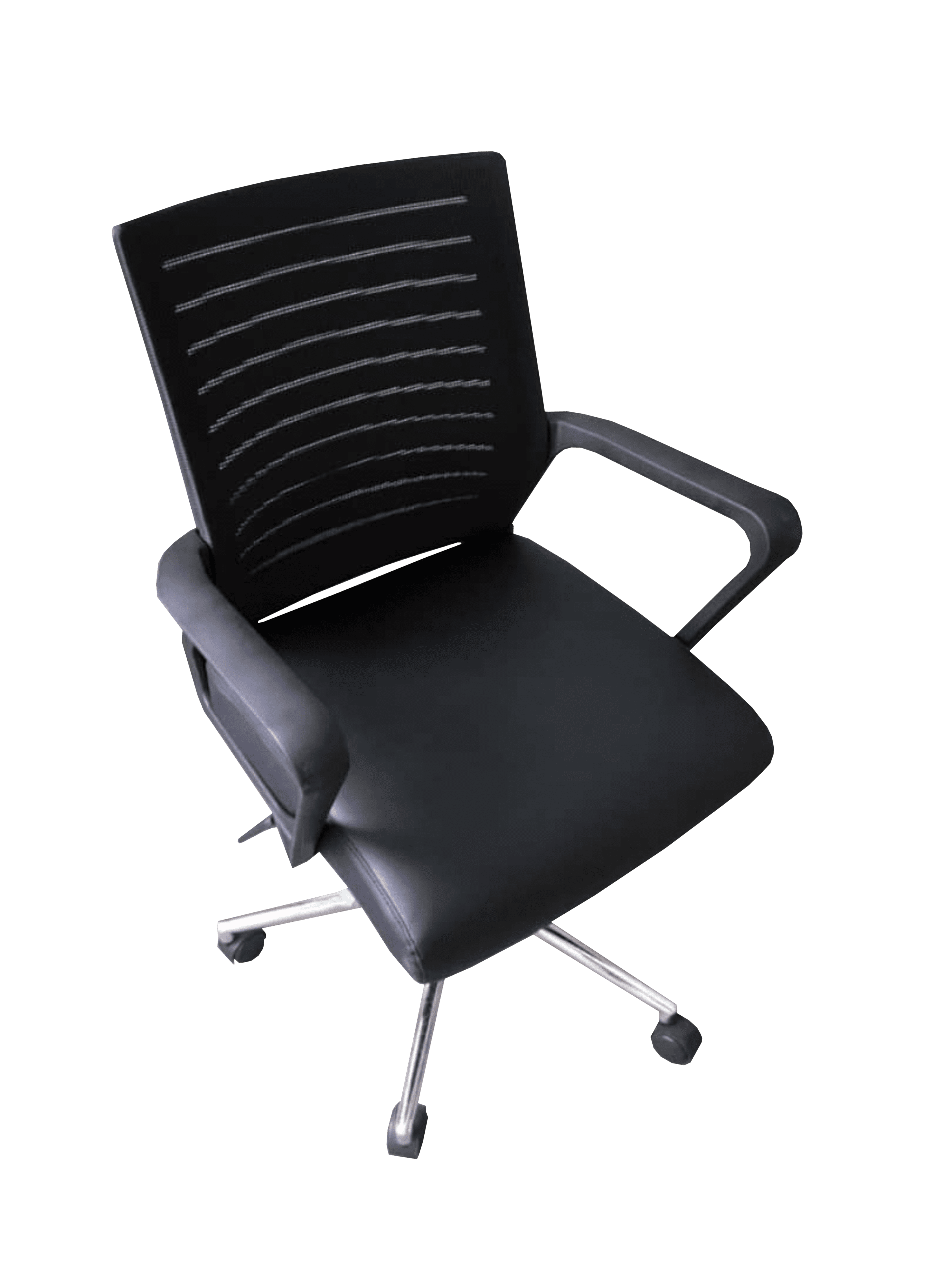 Ergonomic Mesh Leather Seat Task Chair
