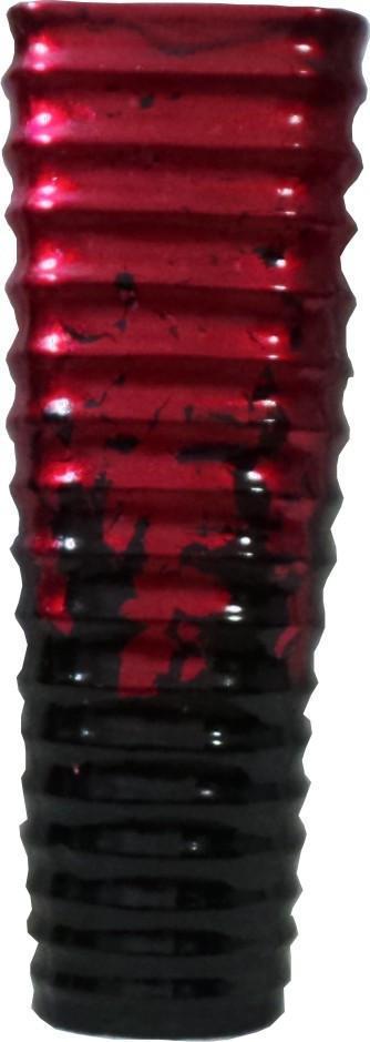 Exotic Double Colour Floor Vase-Red&Black