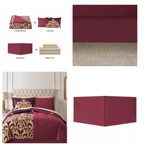 FiDEL Amalanta Reversible 8-piece Comforter Sets