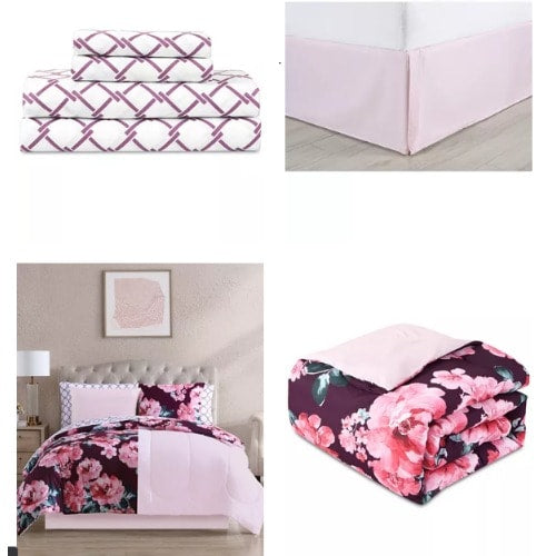 Macy's - California King ''Fiosa'' Reversible King Comforter Set - 8 Pieces