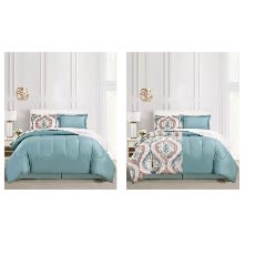 FiDEL Calking Marcello Reversible 8-piece ''king'' Comforter Set