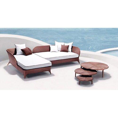 Flora Patio Daybed with Cushion