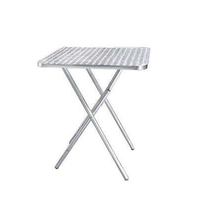 Foldable Aluminum Table - 80 x 80 In Diameter