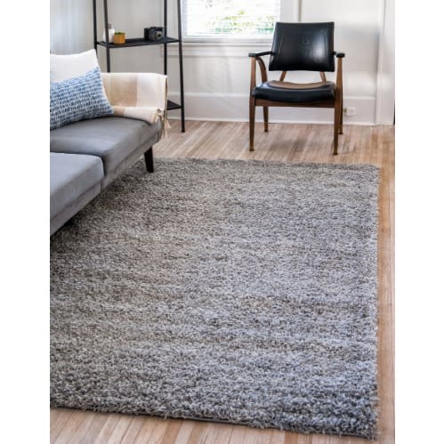 Gertmenian Thomasville Marketplace Allure Shag Rug - Carrara Light Gray - 7ft X 10ft