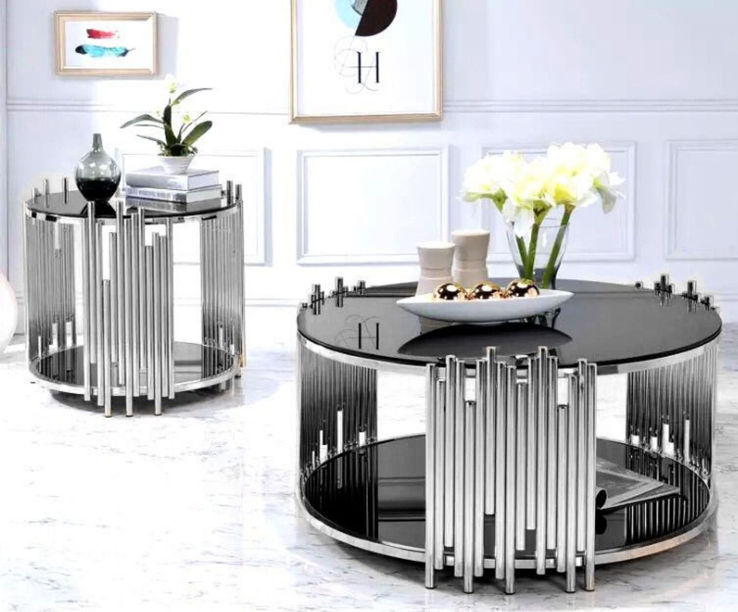 Glamor Glass Coffee Table