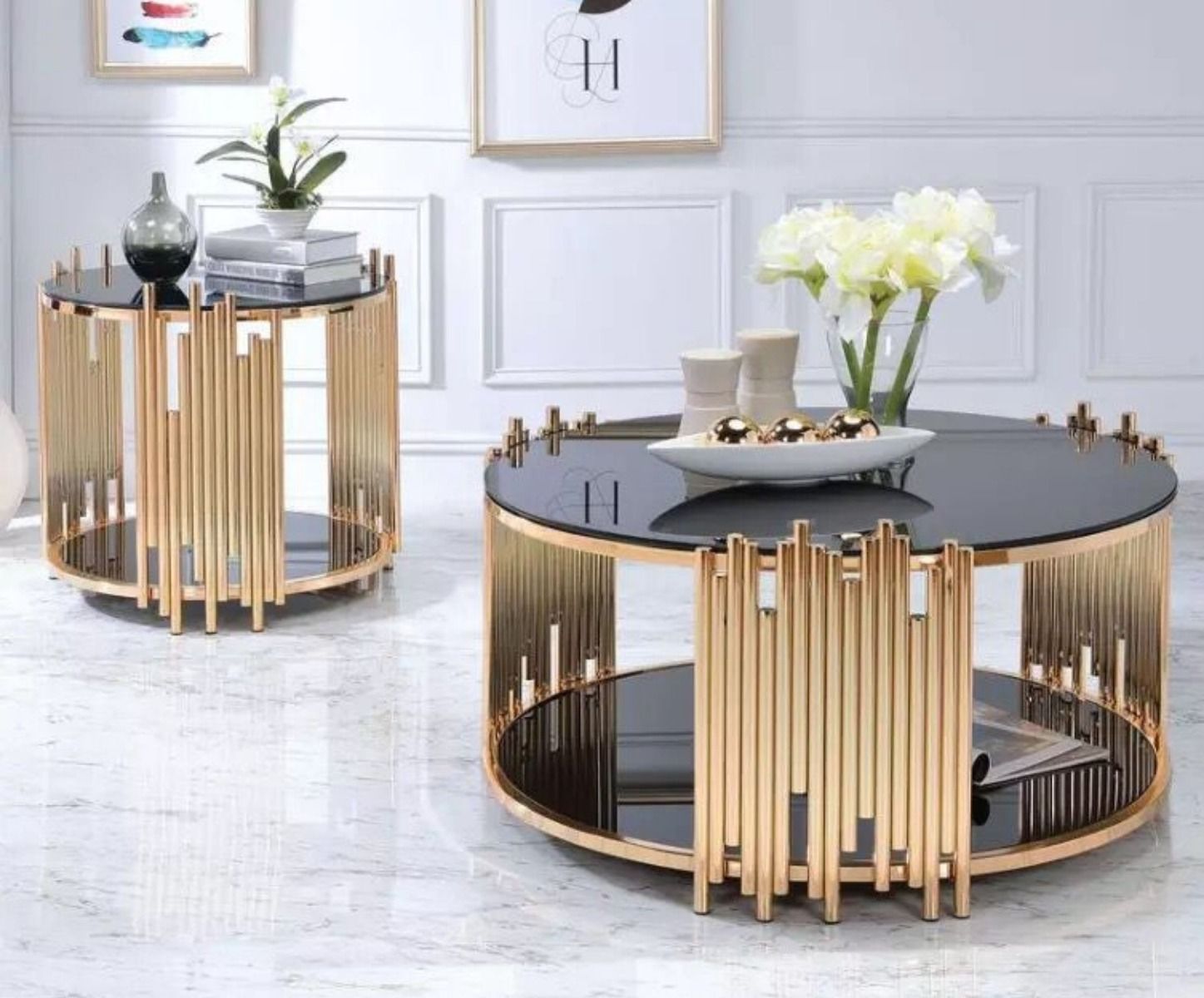 Glamor Glass Coffee Table