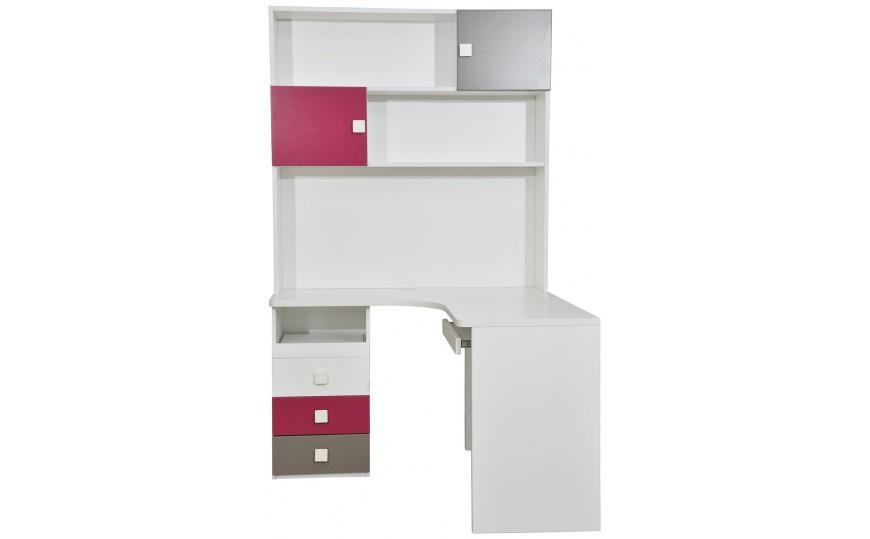Grey And Magenta Study Table For Kids Home Office Garden | HOG-HomeOfficeGarden | online marketplace