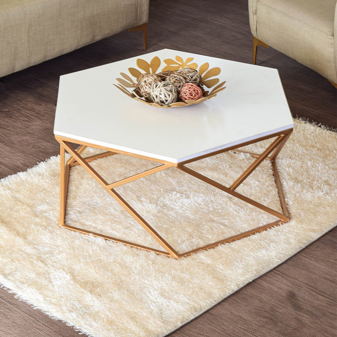 Hexagon coffee table