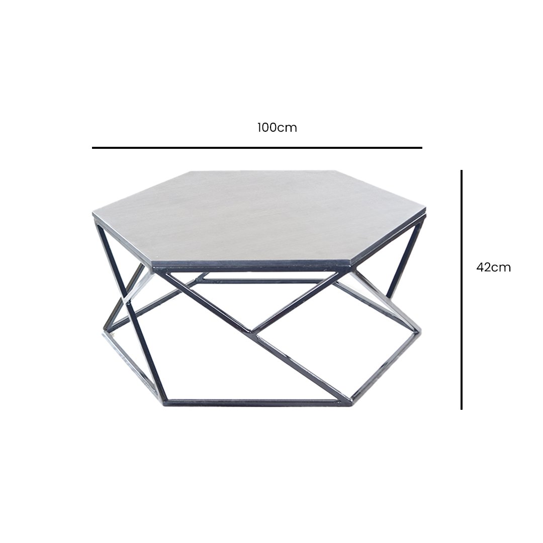Hexagon coffee table Home Office Garden | HOG-HomeOfficeGarden | online marketplace
