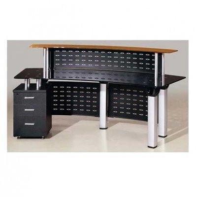 HOG Glass Reception Desk - 2 Meter