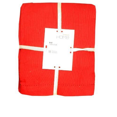 Home Sainsbury Red Table Cloth Home Office Garden | HOG-Home Office Garden | online marketplace