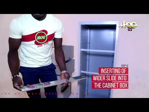 4 Drawer Metal Filing Cabinet-FC-D4F Home Office Garden | HOG-HomeOfficeGarden | HOG-Home.Office.Garden