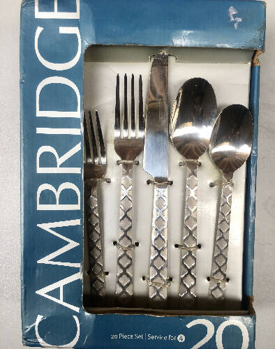 Home, Office, Garden online marketplace Cambridge 20 Piece Flatware Set Service for 4
