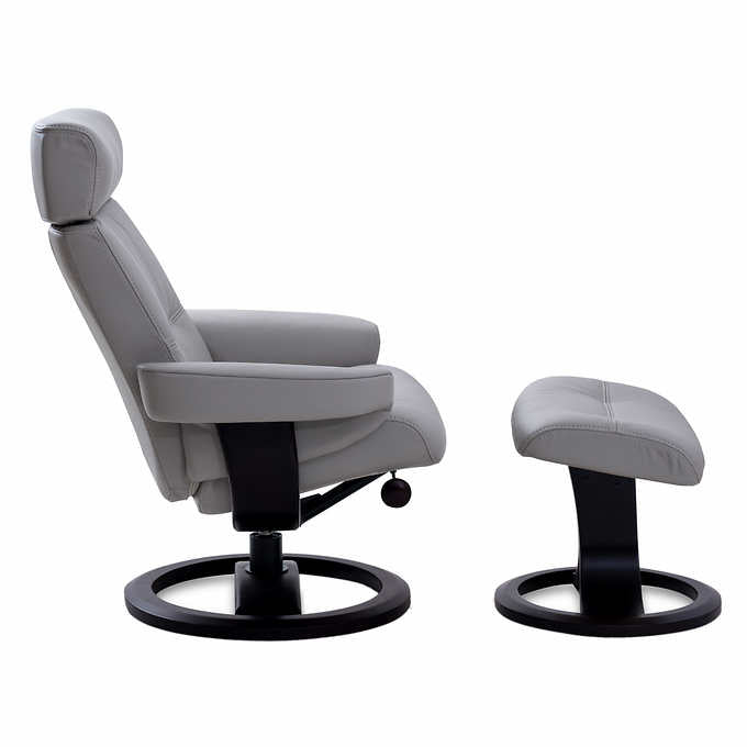 Oslo Leather Recliner & Ottoman Home Office Garden | HOG-HomeOfficeGarden | online marketplace