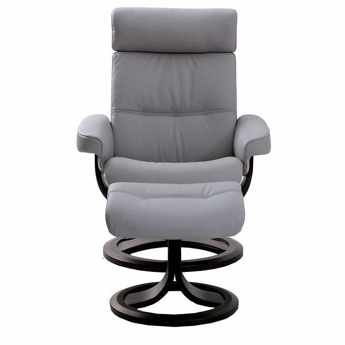 Oslo Leather Recliner & Ottoman Home Office Garden | HOG-HomeOfficeGarden | online marketplace