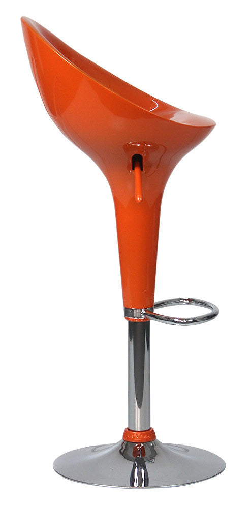 High Bar Stool - Orange
