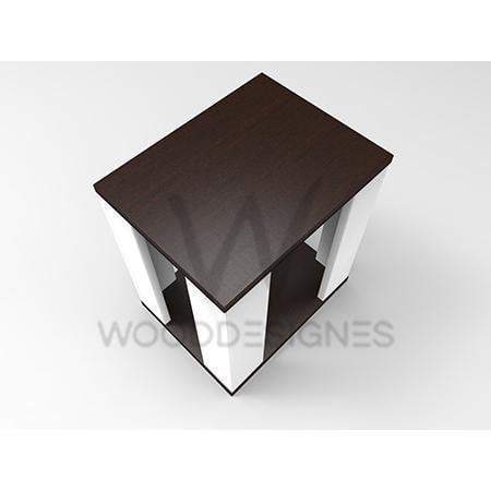 jella-series-side-table-white-and-dark-brown-653218807828 HomeOfficeGarden Home Office Garden | HOG-HomeOfficeGarden | HOG