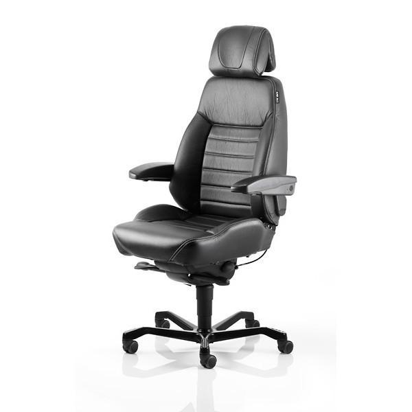 (6)	ACS Executive Manual Leather Chair