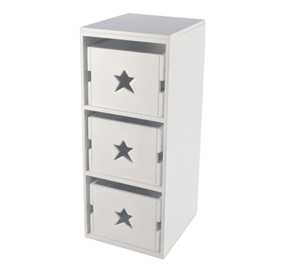 Kids Storage Box-White-SBD002 Home Office Garden | HOG-HomeOfficeGarden | online marketplace
