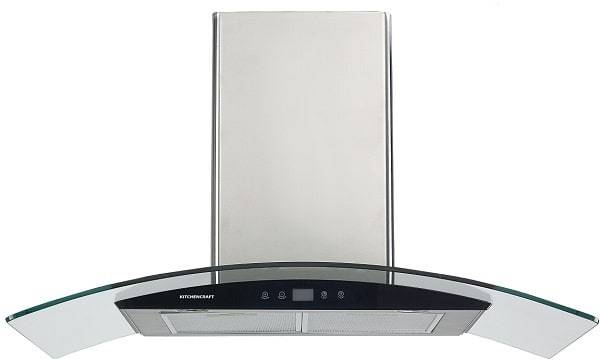 Digital Touch Cooker Hood Extractor-(3156)