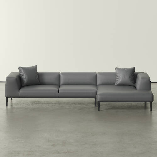 Saham Leather Sofa Order @ Hog Furniture
