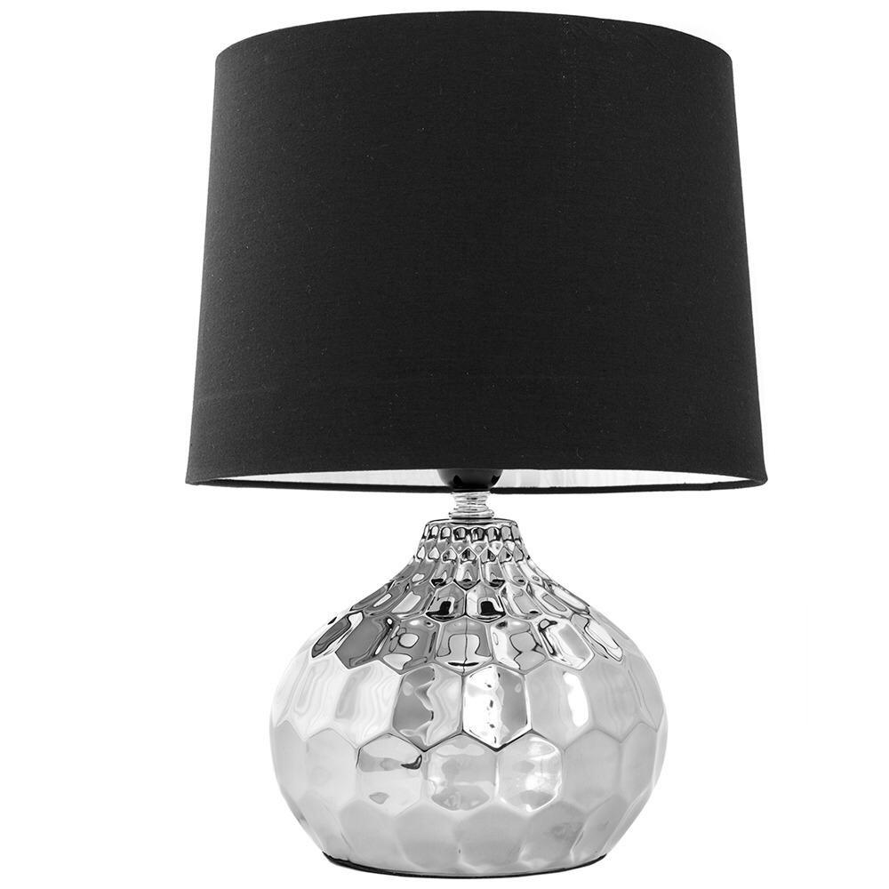 Leonardo Silver Base Table Lamp
