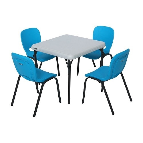 Lifetime Kids Table And Chair Set - Glacier Blue