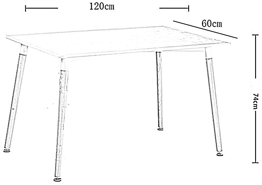 Ling Shi 4 Seater Dining Table- White Home Office Garden | HOG-HomeOfficeGarden | online marketplace
