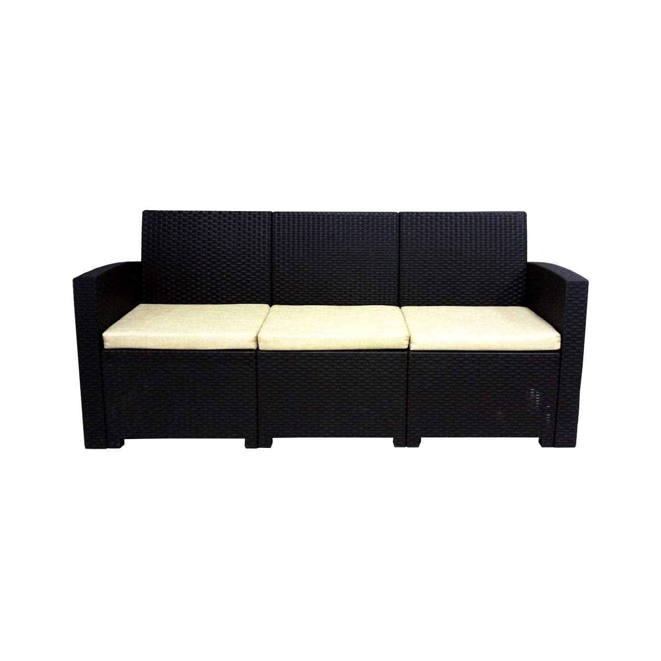 LUGANO Meta rọgbọkú Alaga + Timutimu