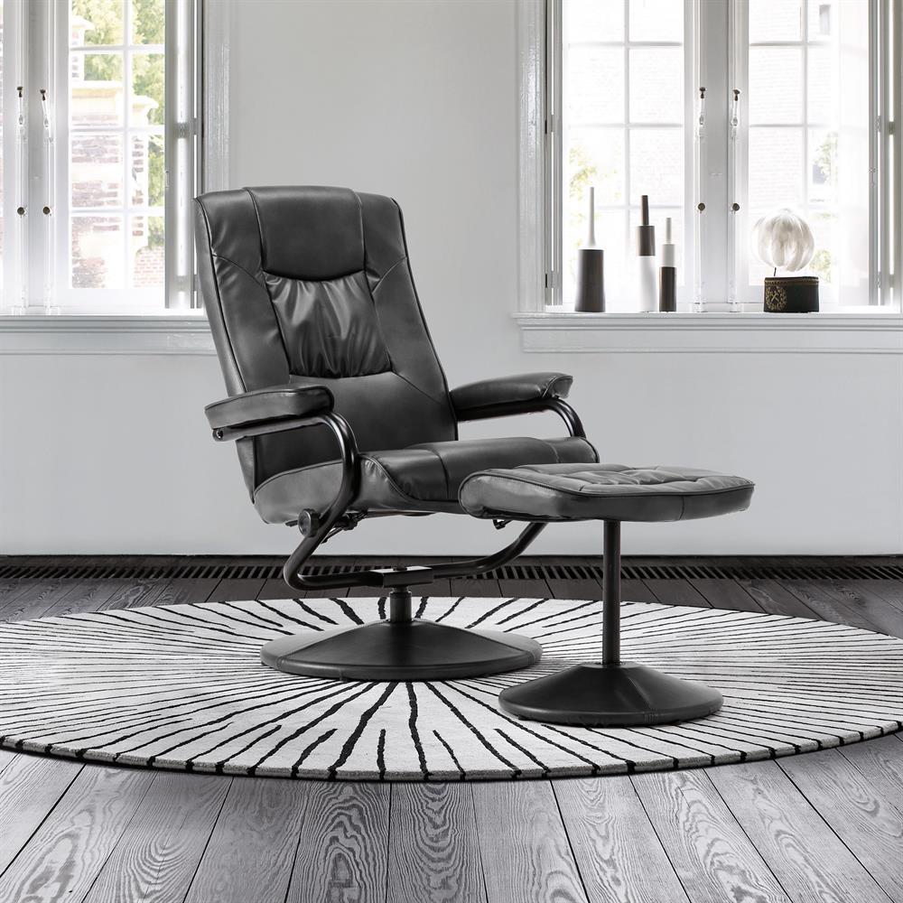 Memphis Swivel Chair - Black
