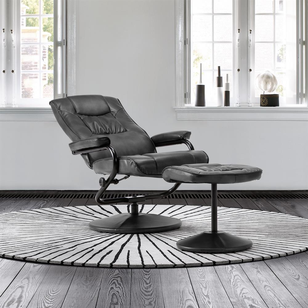 Memphis Swivel Chair - Black