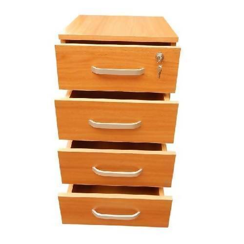 Mobile drawers pedestal.