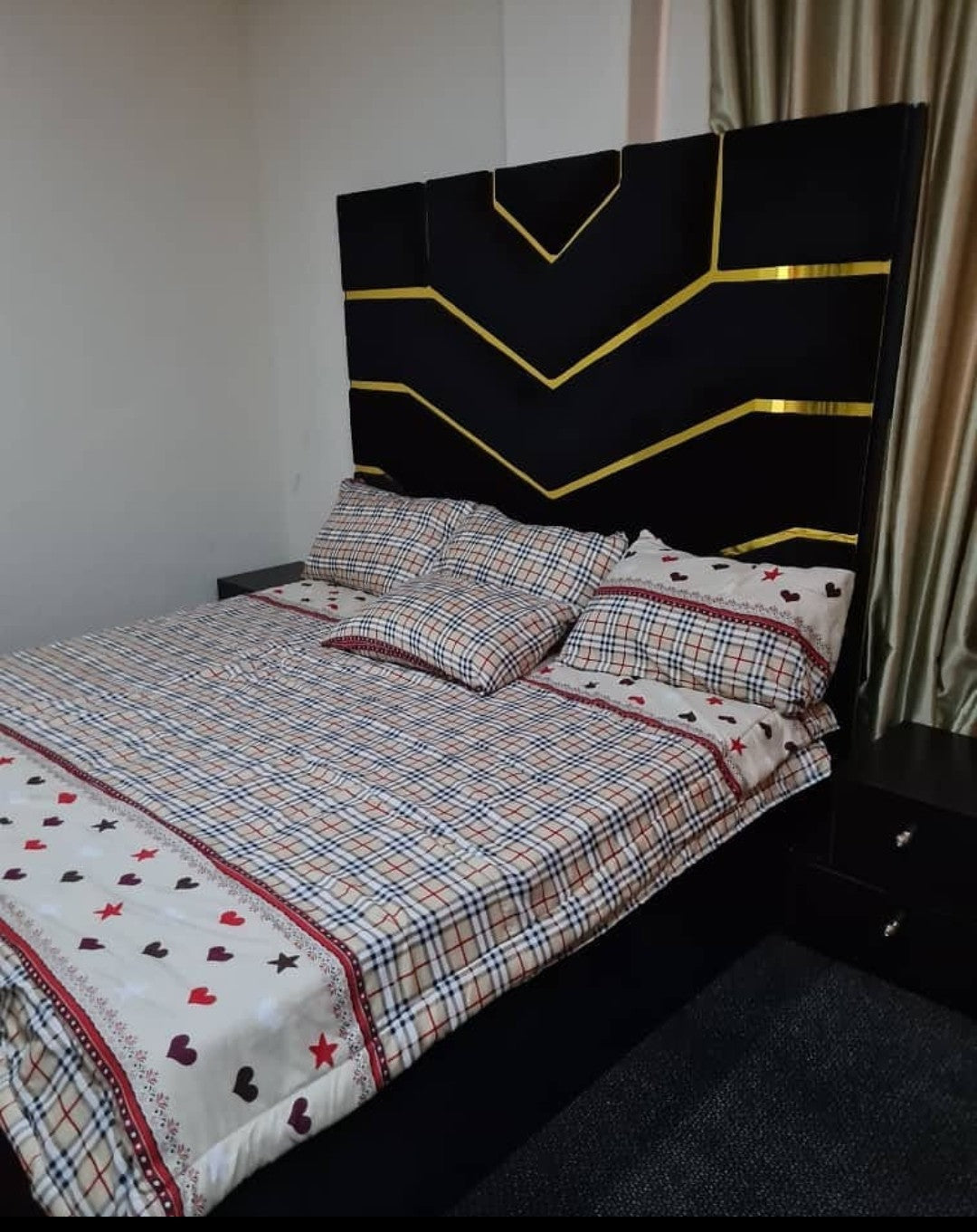 Modern Bedframe 6x6ft Home Office Garden | HOG-HomeOfficeGarden | online marketplace