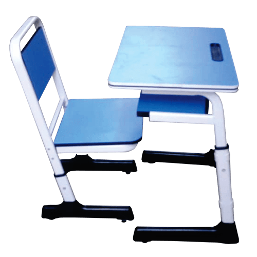 Modern School Desk -Blue