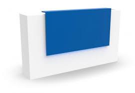 Modern Wood Reception Table - 2mtr Home Office Garden | HOG-HomeOfficeGarden | online marketplace