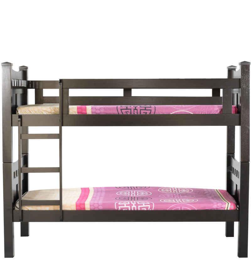 Mollycoddle Bunk Bed in Cappuccino Finish- 6x3.5ft (without mattress) Home Office Garden | HOG-HomeOfficeGarden | online marketplace
